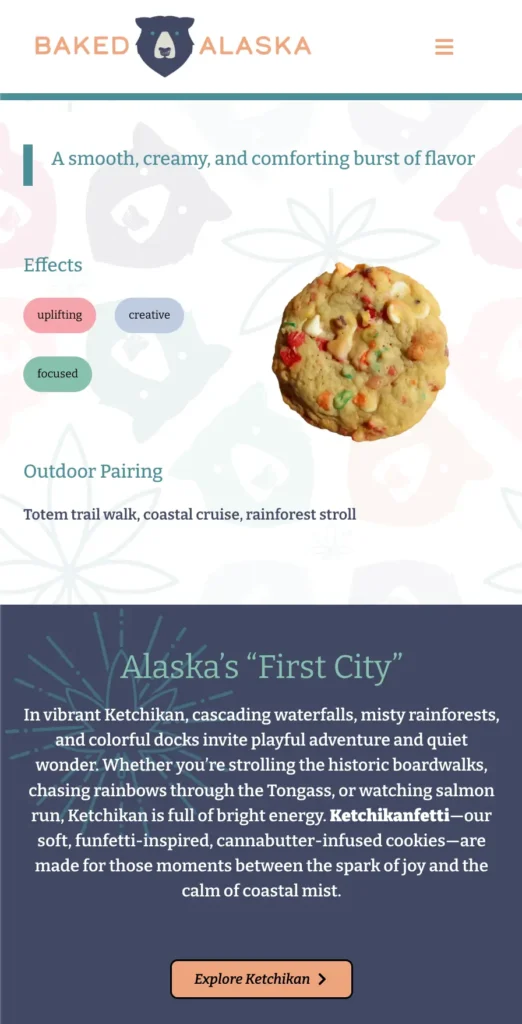 Baked Alaska product page