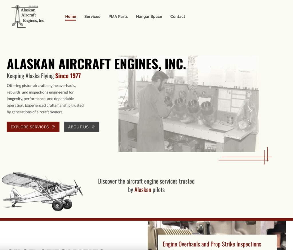 Alaskan Aircraft Engines Homepage