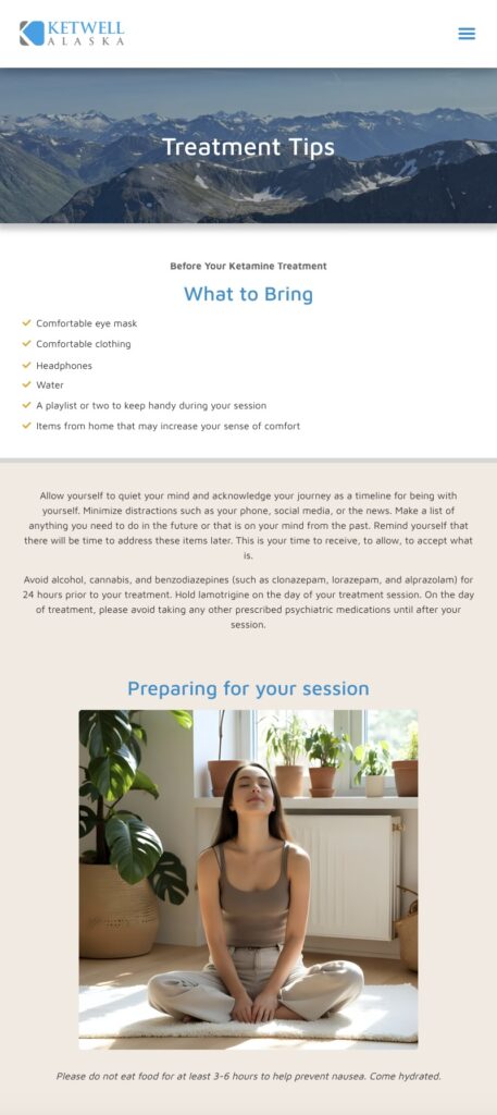 Ketwell Alaska mobile website